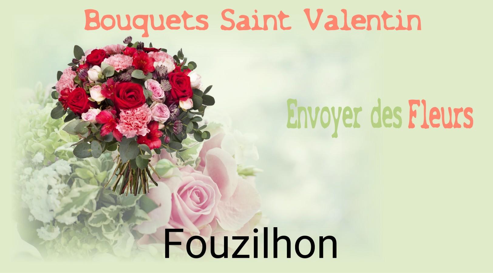 Roses de Saint-Valentin livrées à Fouzilhon